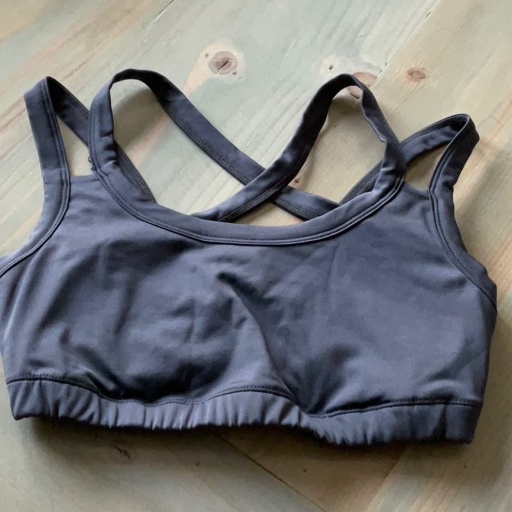 Kiava High Impact Bra M- Charcoal Grey NEW